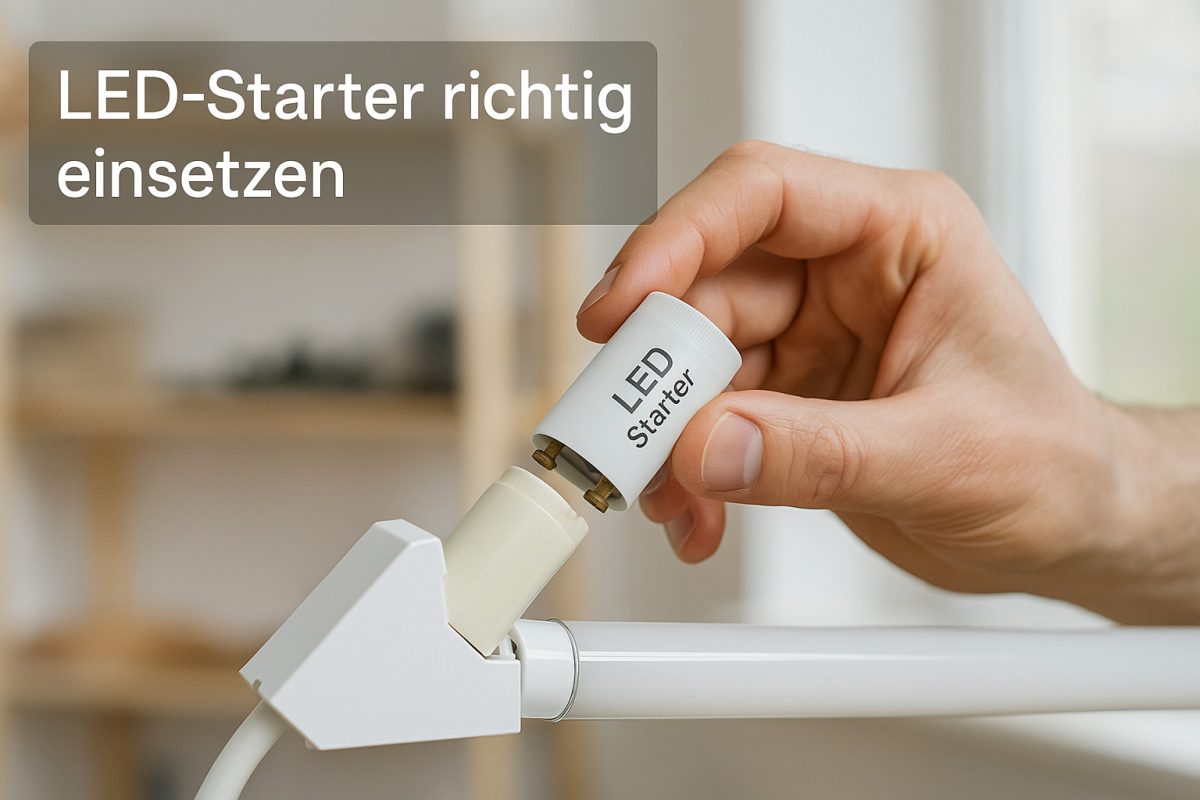 Braucht man einen Starter für LED-Röhren? Schnell erklärt